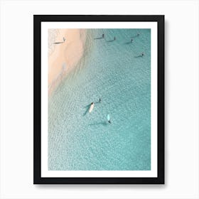 Aerial Ocean Photography Art Print
