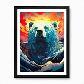 Polar Bear 2 Art Print