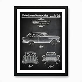 Nomad Wagon Patent Print Nomad Car Decor Chevy Art Car Poster Classic Car Wall Art Vehicle Station Wagon Blueprint Vc4211 Art Print