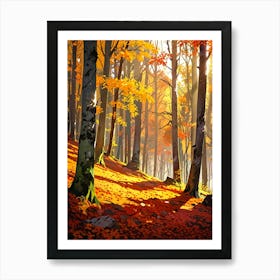 Autumn Forest 5 Art Print