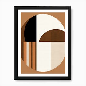 Noir Bauhaus Melody Art Print