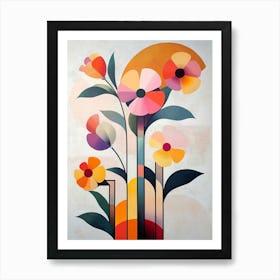 Flowers In A Vase 32 Art Print