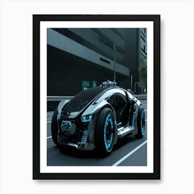 Futuristic Car Art Print