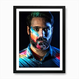 Creative Male Portrait 154 Art Print