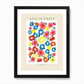 Live In Unity Art Print