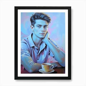 Creative Male Portrait 130 Art Print