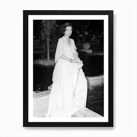 Bianca Jagger At A Rolling Stones Party, 1973 Art Print
