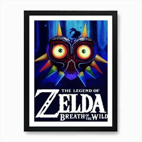 Legend Of Zelda Breath Of The Wild 1 Art Print