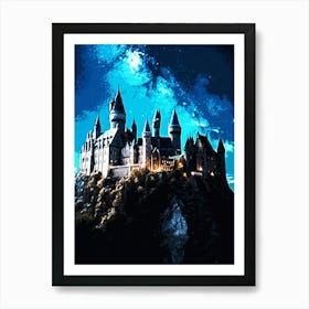 Hogwarts Castle Art Print