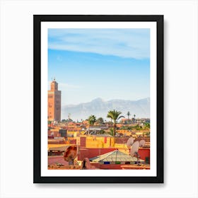 Marrakech, Morocco Art Print