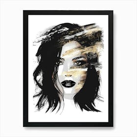 Portrait Of A Woman 138 Art Print