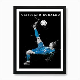 Cristiano Ronaldo Real Madrid 11 Art Print