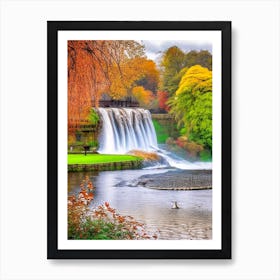 Trent Falls, United Kingdom Majestic, Beautiful & Classic (2) Art Print