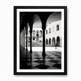 Vicenza, Italy,  Black And White Analogue Photography  4 Art Print