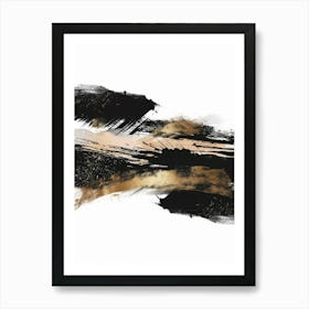 Abstract Brush Strokes 16 Art Print