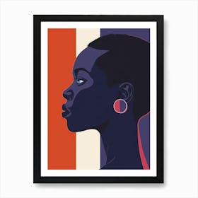 Portrait Of African Woman 30 Art Print