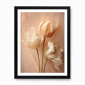 Boho Dried Flowers Tulip 7 Art Print