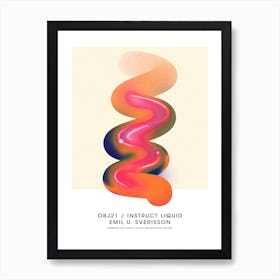 Liquid Galaxy Art Print