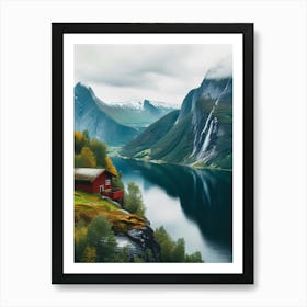 Norway - Norway Stock Videos & Royalty-Free Footage Art Print