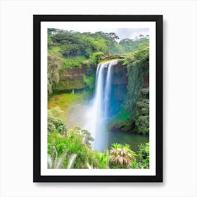 Millaa Millaa Falls, Australia Majestic, Beautiful & Classic (1) Art Print