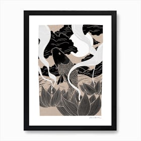 Countercurrent Art Print