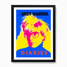 Warhol Diaries Art Print