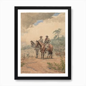 Two Scouts (1887), Winslow Homer Art Print