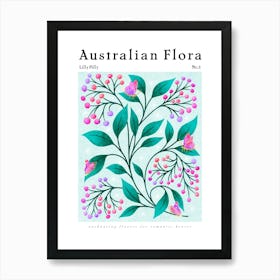 Australian Flora Lilly Pilly Art Print