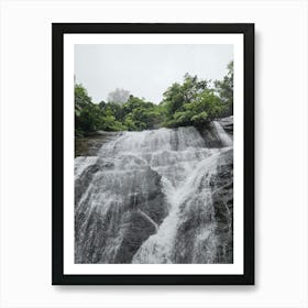 Waterfalls In Kerala Art Print