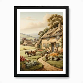 Country Cottage 16 Art Print