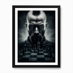 Chess Pieces Art Print