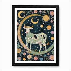 The Cow Jumped Over The Moon Poster