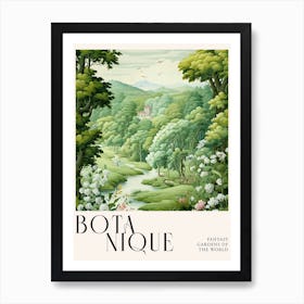 Botanique Fantasy Gardens Of The World 32 Art Print