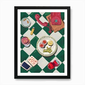 Poker Night Poster Art Print