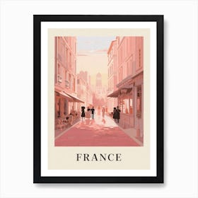 Vintage Travel Poster France Art Print
