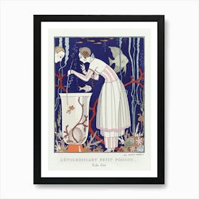 L Étourdissant Petit Poisson Robe D Été (1914), George Barbier Poster