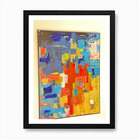 Color abstract Art Print