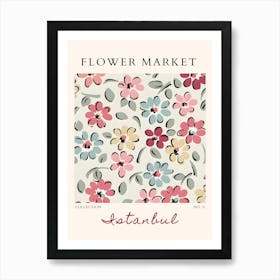 Flower Market 16 Art Print