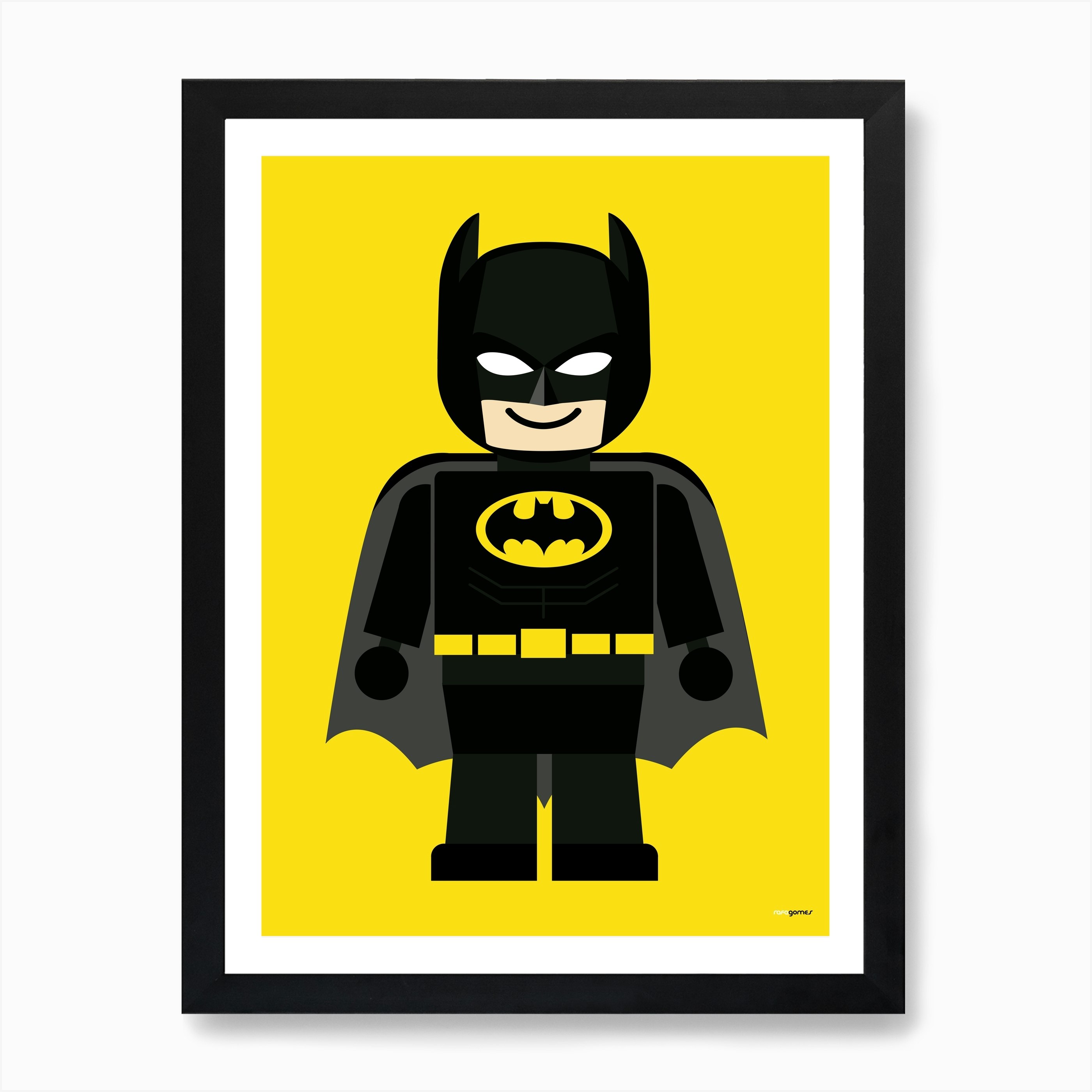 Toy Batman Wall Art Print | Fast shipping | Fy