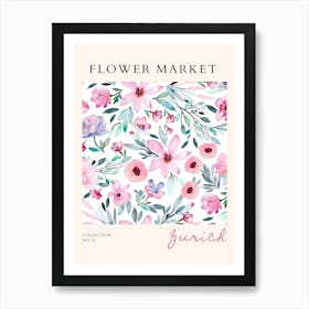 Flower Market 25 Art Print