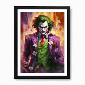 Joker Painting Art Print