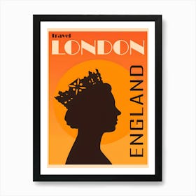 Travel London England Poster