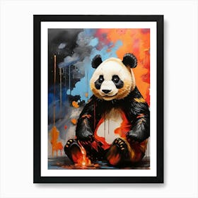 Panda Bear 3 Art Print