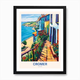 Cromer England 5 Uk Travel Poster Art Print