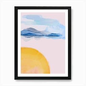 Watercolor Painting 1 Art Print