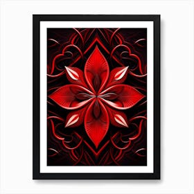 Kinetic Abstract Geometric 7 Art Print