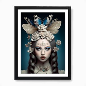 Fluttering Butterflies Art Print