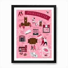 Manchester Art Print