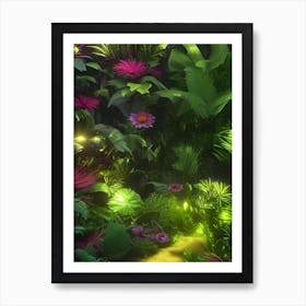 Flora And Fauna Art Print