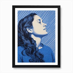 'Blue Sky' 1 Art Print